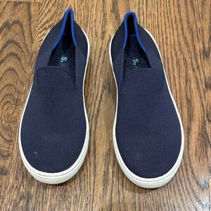 Rothy's Kids Navy Loafers